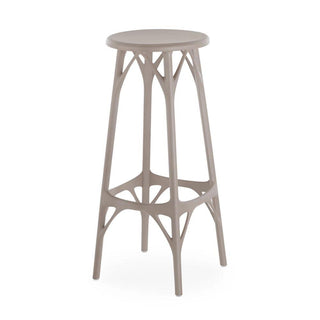 Kartell A.I. stool Light with seat h. 75 cm. for indoor/outdoor use Buy now on Shopdecor