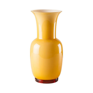 Venini Opalino 706.22 opaline vase with milk-white inside h. 36 cm. Buy now on Shopdecor
