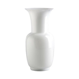 Venini Opalino 706.22 one-color vase h. 36 cm. Buy now on Shopdecor