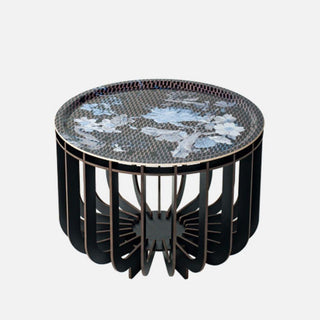 Ibride Extra-Muros Medusa 46 OUTDOOR coffee table with Saphir tray diam. 46 cm. Buy now on Shopdecor