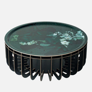 Ibride Extra-Muros Medusa 65 OUTDOOR coffee table with Emeraude tray diam. 65 cm. Buy now on Shopdecor