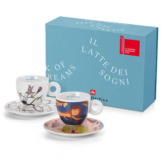 Illy Art Collection Biennale 2022 set 2 cappuccino cups by Felipe Baeza & Cecilia Vicuña? Buy now on Shopdecor