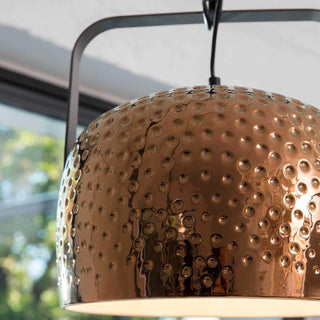 Karman Bag suspension lamp diam. 32 cm. ceramic with texture Buy now on Shopdecor