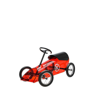 Kartell Discovolante transparent red ride-on car for children Buy now on Shopdecor