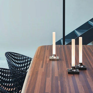 Kartell Goodnight portable table lamp LED for indoor use matt finish Buy now on Shopdecor