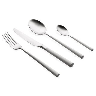 KnIndustrie 801 Set 24 pieces cutlery ice steel - white handle Buy now on Shopdecor