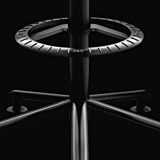 Magis 360° Chair swivel stool black Buy now on Shopdecor