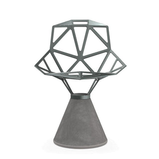 Magis Chair One chair with concrete base Buy now on Shopdecor