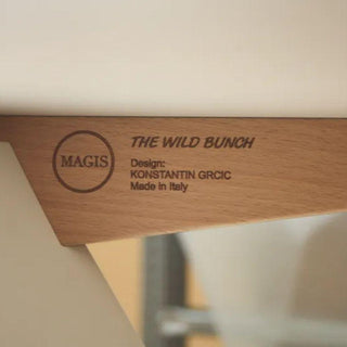 Magis Cuckoo The Wild Bunch white fixed table diam. 120 cm. Buy now on Shopdecor