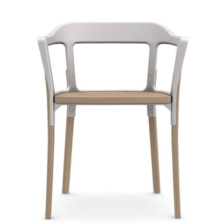 Magis Steelwood Chair with arms Buy now on Shopdecor