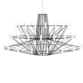 Moooi Coppélia LED suspension lamp black Buy now on Shopdecor