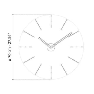Nomon Mini Merlín 12T wall clock Buy now on Shopdecor