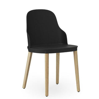 Normann Copenhagen Allez polypropylene chair with oak legs Buy now on Shopdecor