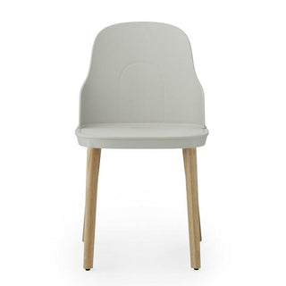 Normann Copenhagen Allez polypropylene chair with oak legs Buy now on Shopdecor