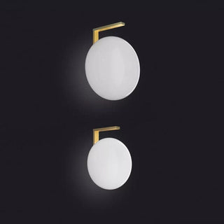 OLuce Alba 174 wall/ceiling lamp satin brass 20 x 32 cm. Buy now on Shopdecor