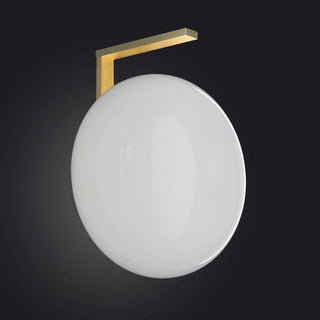 OLuce Alba 194 wall/ceiling lamp satin brass 24 x 39 cm. Buy now on Shopdecor