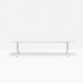 Pedrali Arki Bench modular bench white 199x36 cm. Buy now on Shopdecor
