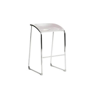 Pedrali Arod 510 steel stool with seat H.76 cm. Buy now on Shopdecor
