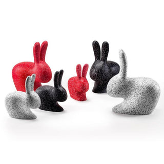 Qeeboo Rabbit Chair Dots in the shape of a rabbit Buy now on Shopdecor