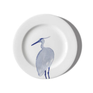 Schönhuber Franchi Shabbychic Dinner Plate white - heron blue Buy now on Shopdecor