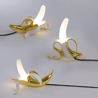 Seletti Banana Lamp Phooey wall lamp gold Buy now on Shopdecor