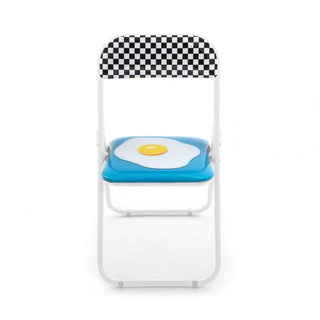 Seletti Blow Egg folding chair with egg decor Buy now on Shopdecor