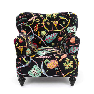 Seletti Botanical Diva Armchair armchair black Buy now on Shopdecor
