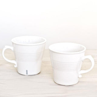 Seletti Estetico Quotidiano set 2 porcelain mugs with handle Buy now on Shopdecor