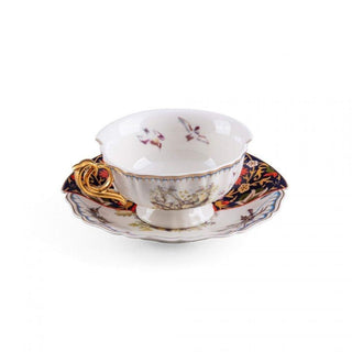Seletti Hybrid 2.0 porcelain tea cup Kannauj with saucer Buy now on Shopdecor