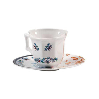 Seletti Hybrid porcelain coffee cup Leonia with saucer Buy now on Shopdecor