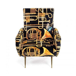 Seletti Toiletpaper Armchair Trumpets Buy now on Shopdecor