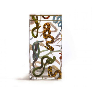 Seletti Toiletpaper Glass Vases Snakes vase h. 30 cm. Buy now on Shopdecor
