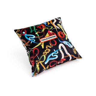 Seletti Toiletpaper Pillow Snakes Buy now on Shopdecor