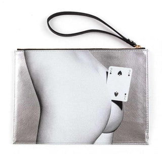 Seletti Toiletpaper Pouch Bag Two of Spades Buy now on Shopdecor