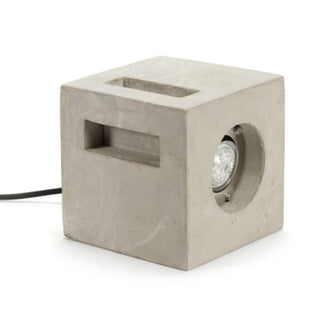 Serax FCK Cube floor lamp cement Buy now on Shopdecor