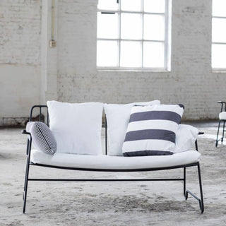 Serax Fish & Fish cushion for lounge sofa white/alba Buy now on Shopdecor