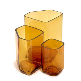 Serax Silex vase yellow h. 21 cm. Buy now on Shopdecor