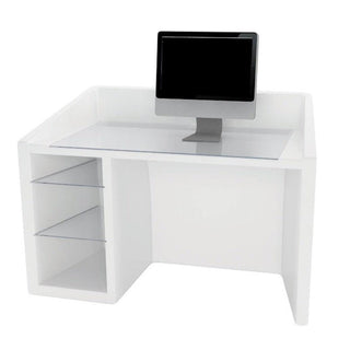 Slide Kanal Light Writing Desk Lighting White by Bruno Houssin Buy now on Shopdecor