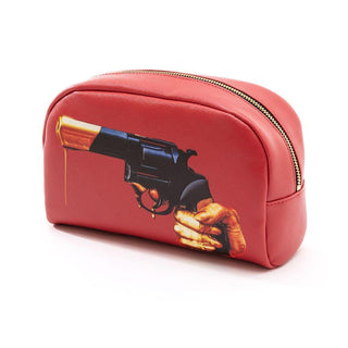 Seletti Toiletpaper Beauty Case Revolver Buy now on Shopdecor