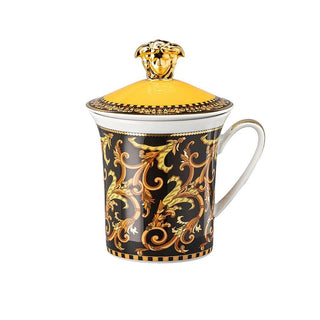 Versace meets Rosenthal 30 Years Mug Collection Barocco mug with lid Buy now on Shopdecor