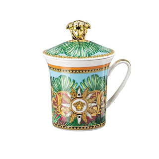 Versace meets Rosenthal 30 Years Mug Collection Jungle Animalier mug with lid Buy now on Shopdecor