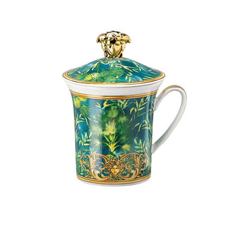 Versace meets Rosenthal 30 Years Mug Collection Jungle mug with lid Buy now on Shopdecor