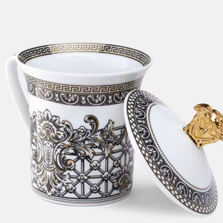Versace meets Rosenthal 30 Years Mug Collection Marqueterie mug with lid Buy now on Shopdecor