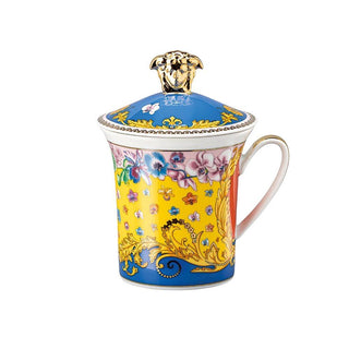 Versace meets Rosenthal 30 Years Mug Collection Primavera mug with lid Buy now on Shopdecor