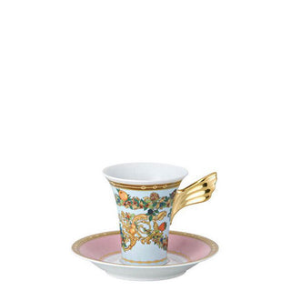Versace meets Rosenthal Le Jardin de Versace Coffee cup and saucer Buy now on Shopdecor