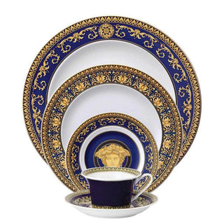 Versace meets Rosenthal Medusa Blue Creamsoup cup and saucer Buy now on Shopdecor