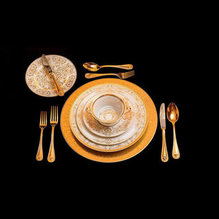 Versace meets Rosenthal Medusa Gala Gold Mug with handle Buy now on Shopdecor