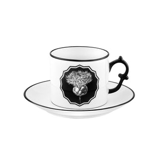 Vista Alegre Herbariae tea cup and saucer white Buy now on Shopdecor