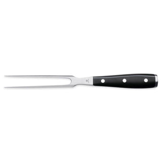 Wusthof Classic Ikon straight meat fork 16 cm. black Buy now on Shopdecor