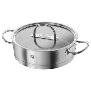 Zwilling Prime Serving Pan with lid diam. 24 cm Steel Buy now on Shopdecor